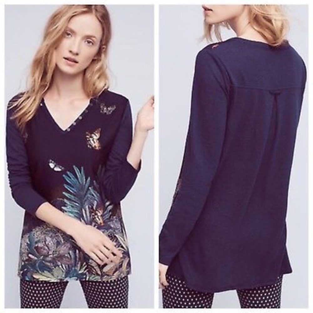 Anthropologie Fauna Henley